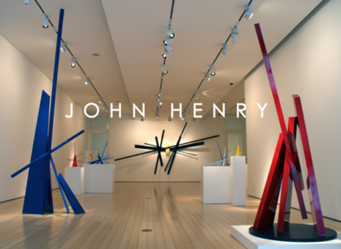 John Henry contemporary sculpture 